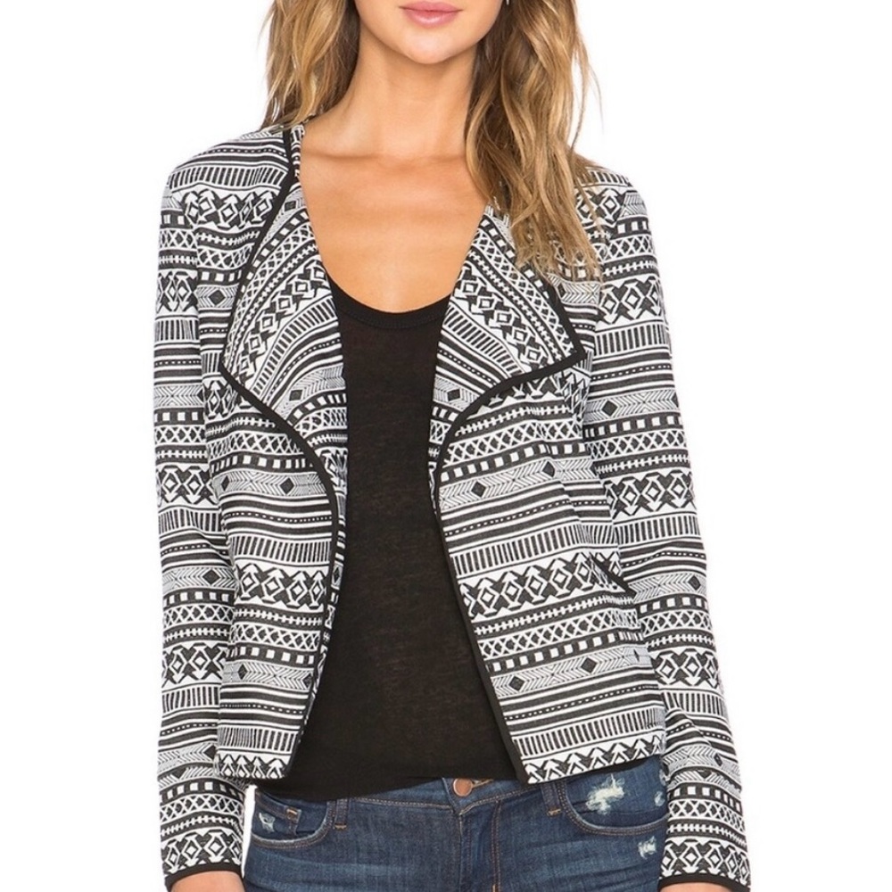 Anthropologie Sanctuary Open West Cardigan Jacket in Onyx